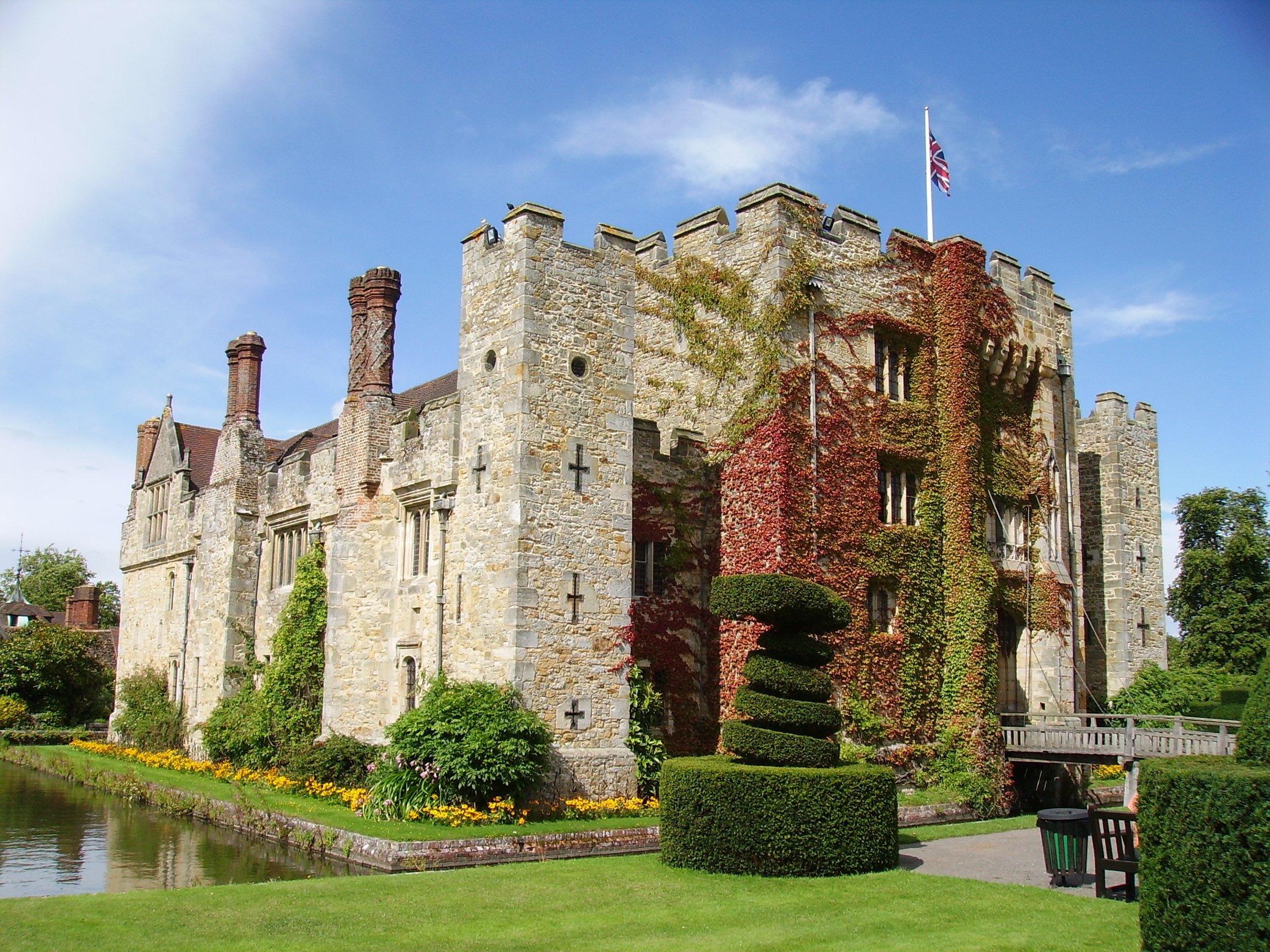 Historic castle exterior